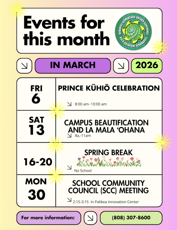 Events in MARCH Featured Photo