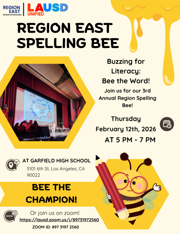 REGION EAST SPELLING BEE