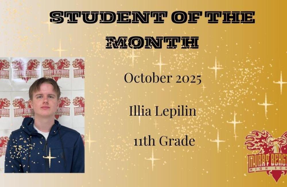 Student  of the month!