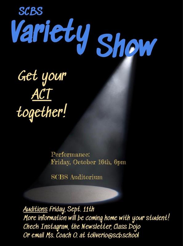 SCBS Variety Show - October 16 Featured Photo