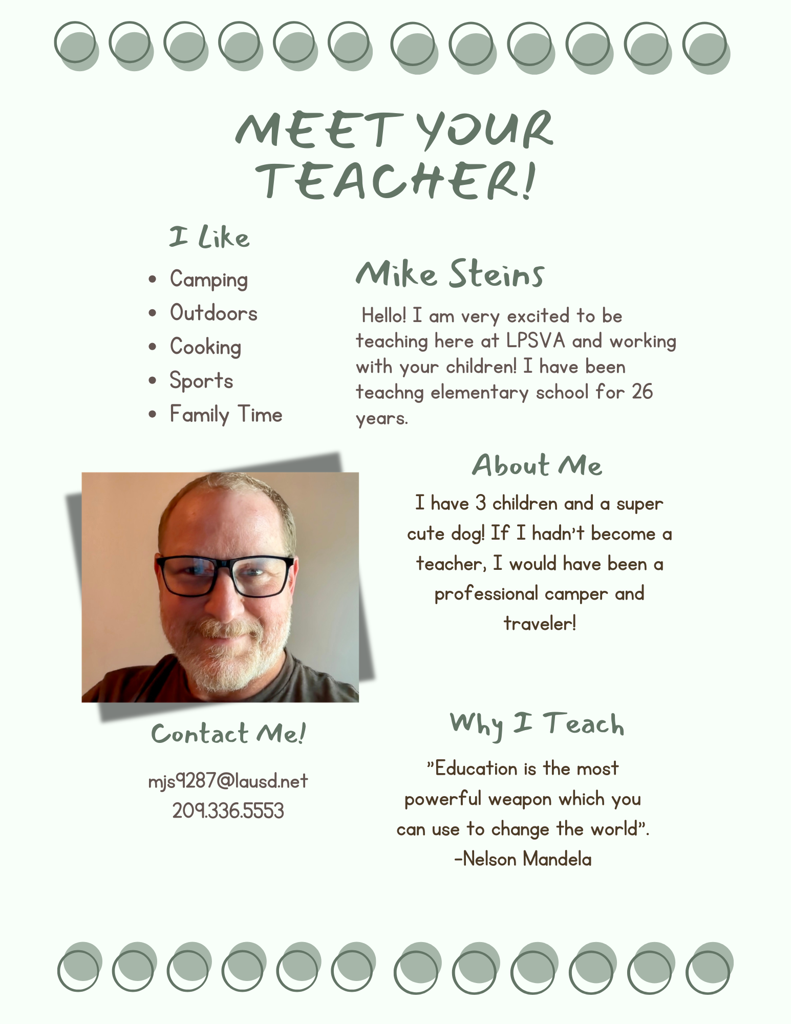 Meet Mr. Steins