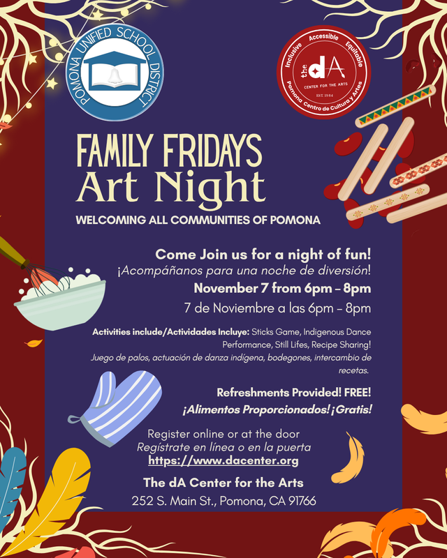Family Friday Art Nights, 11/7/25
