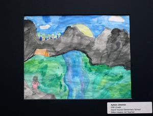 Student artwork on display