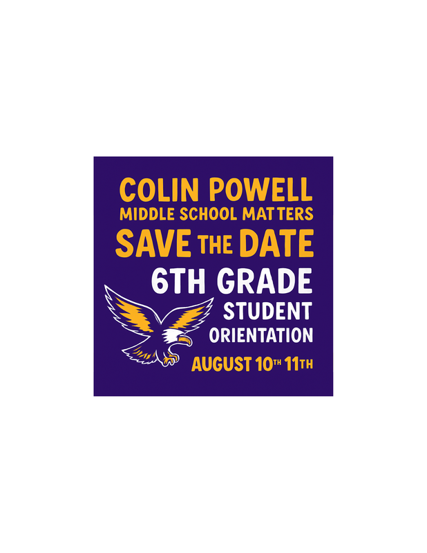 6th Grade Student Orientation