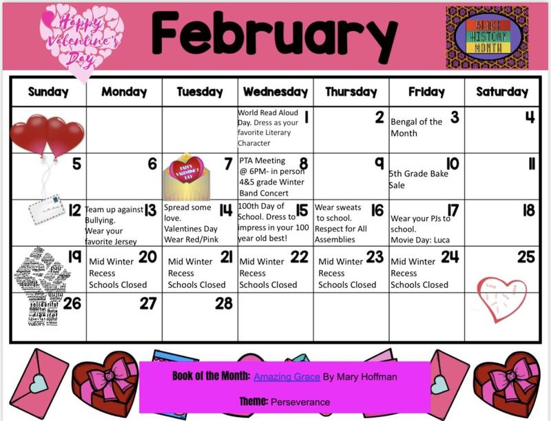 February Calendar Featured Photo