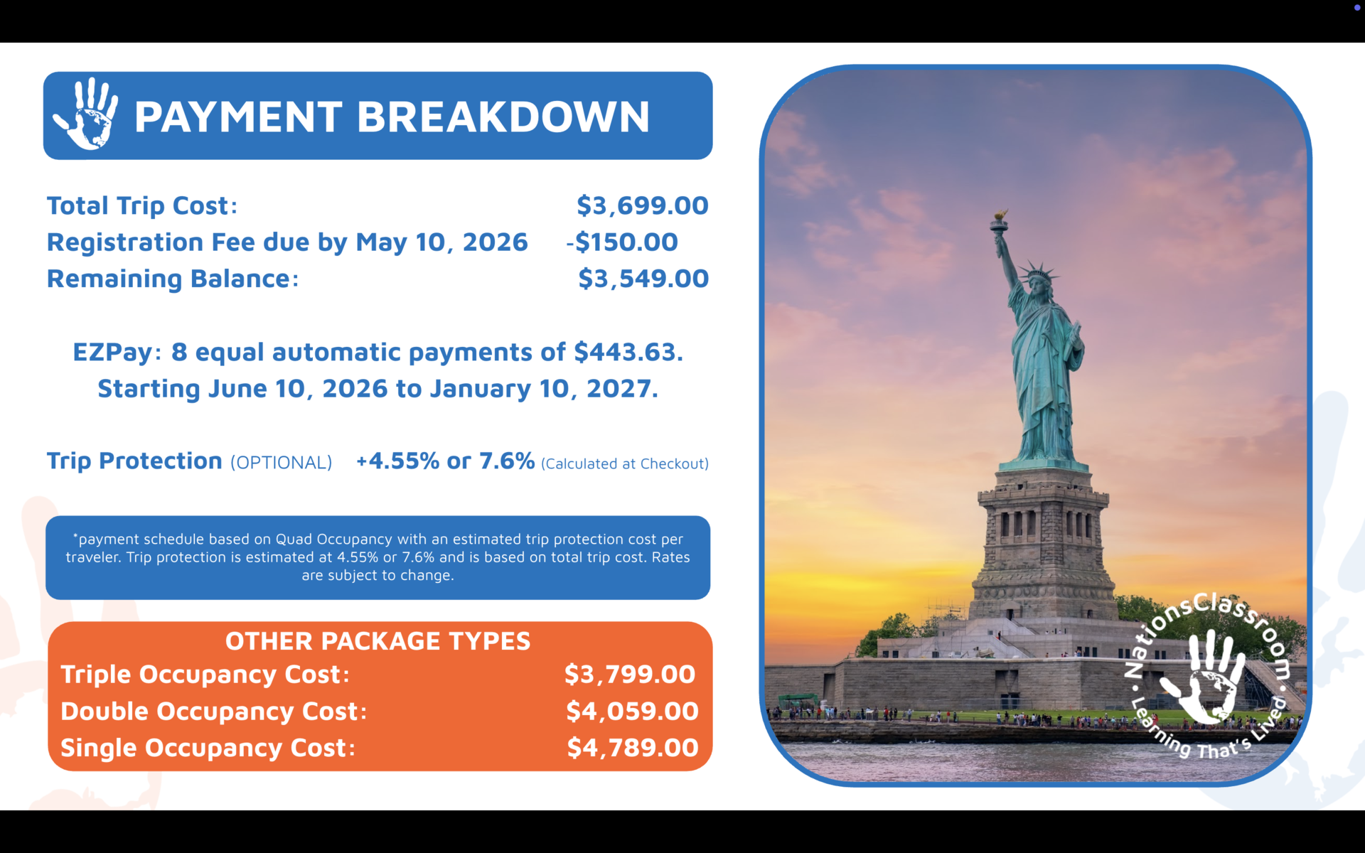 2027 8th Grade Trip slide - 9a