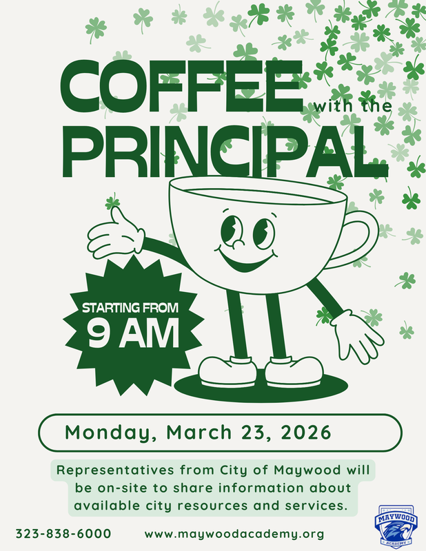 coffee with the principal