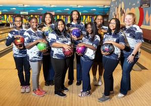 Girls Varsity Bowling Team