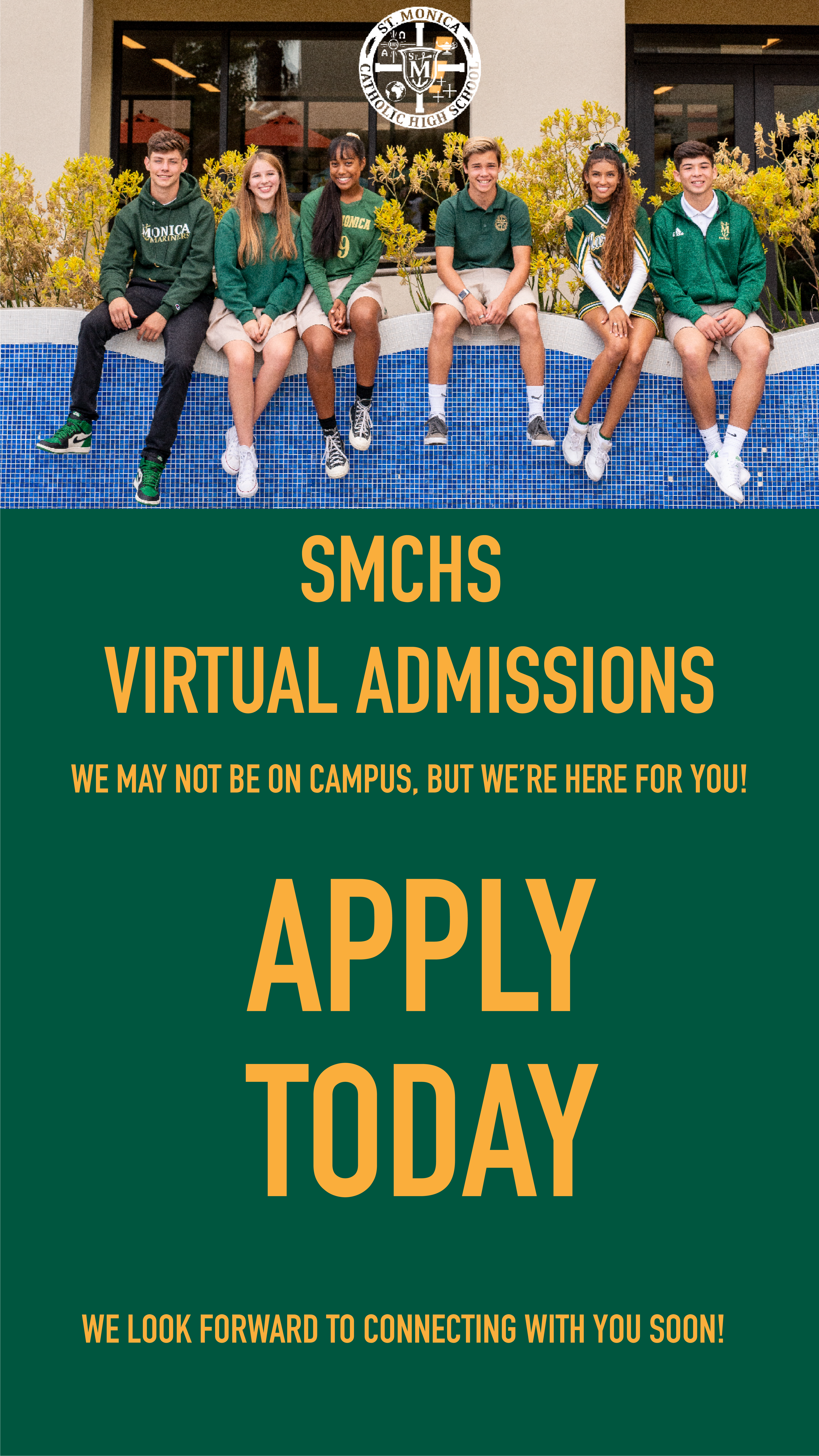 Apply Now Admissions St. Monica Catholic High School