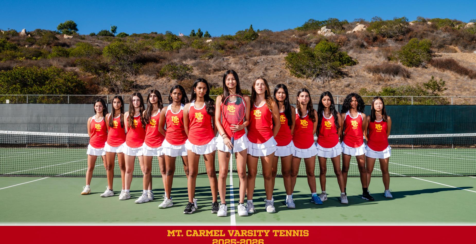 MC Varsity Girls Tennis 2025-2026