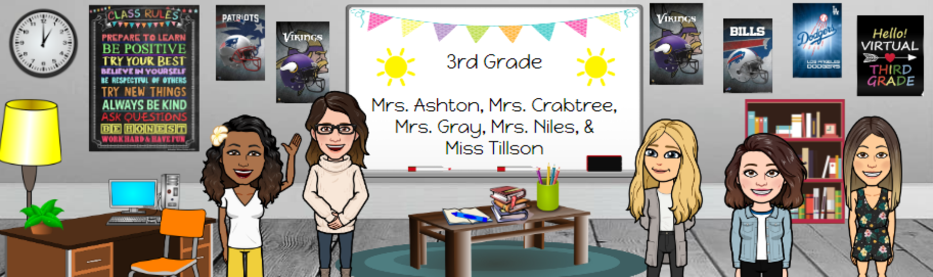 3rd grade bitmoji