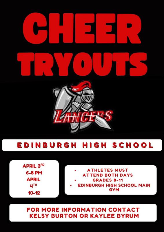 Cheer Tryouts 4-3-4/4