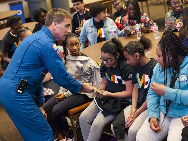 Lancaster ISD Students Get a Glimpse Into Space during NASA day Thumbnail Image