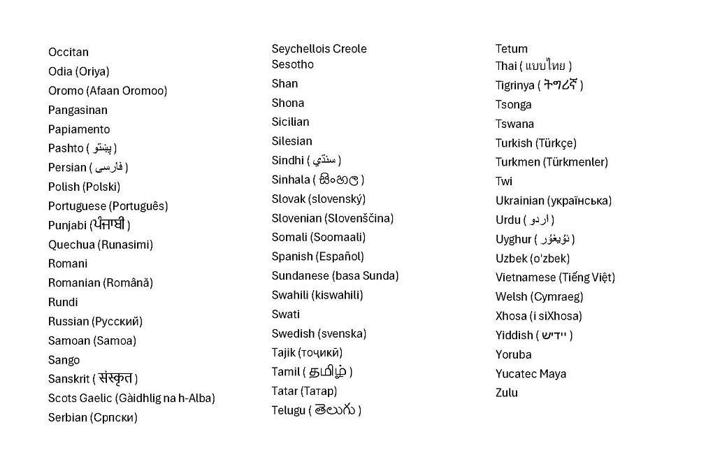 Languages 2