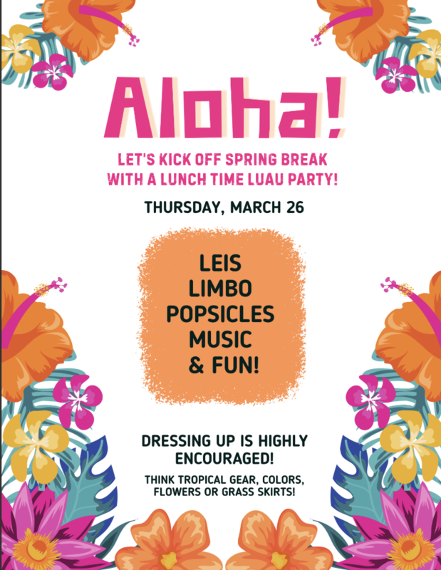 Luau Flyer
