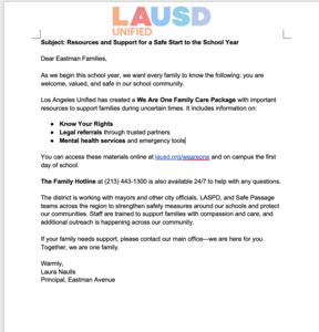 Resources and Support for a Safe Start to the School Year