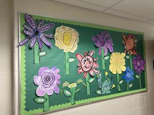 student highlights from art show