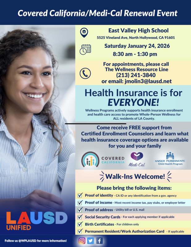 Covered California/Medi-Cal Renewal Event