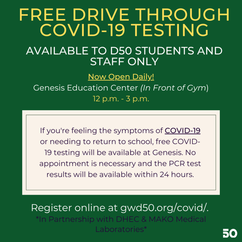 Free Drive-Through COVID-19 Testing