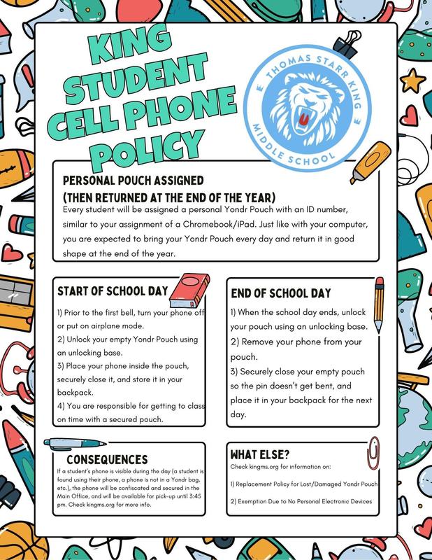 Phone Free School Day begins Tuesday, September 2, 2025