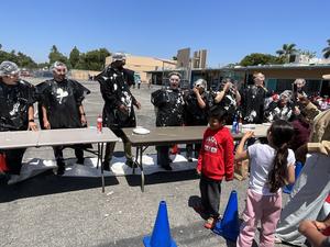 150 Days of school - pie to the head