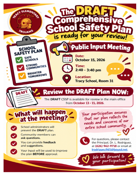Public Input Meeting (English)