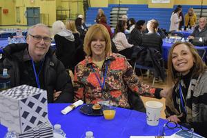 VIPs getting to know each other.