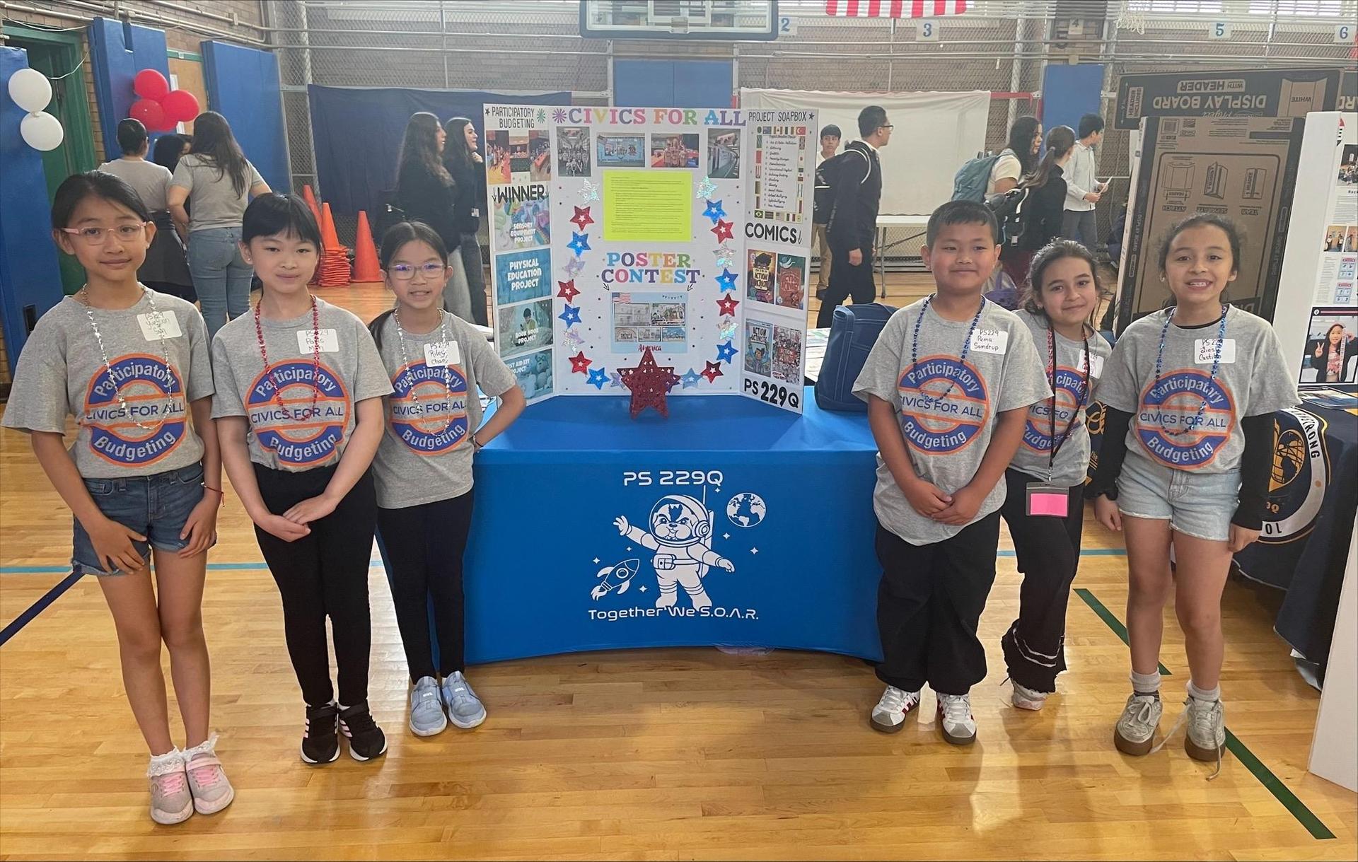 kids celebrating Civics for all