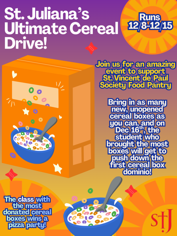 St. Juliana Cereal Drive