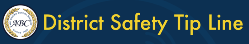 District Safety Tip Line