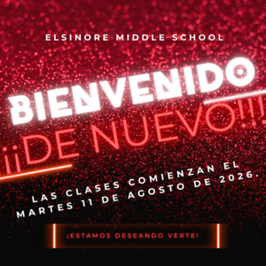 First Day of School flyer in Spanish