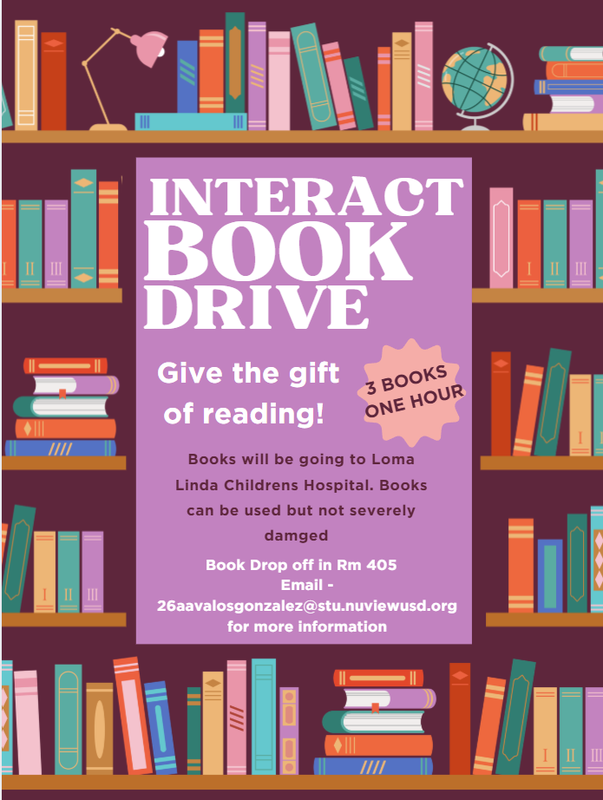 Interact Book Drive