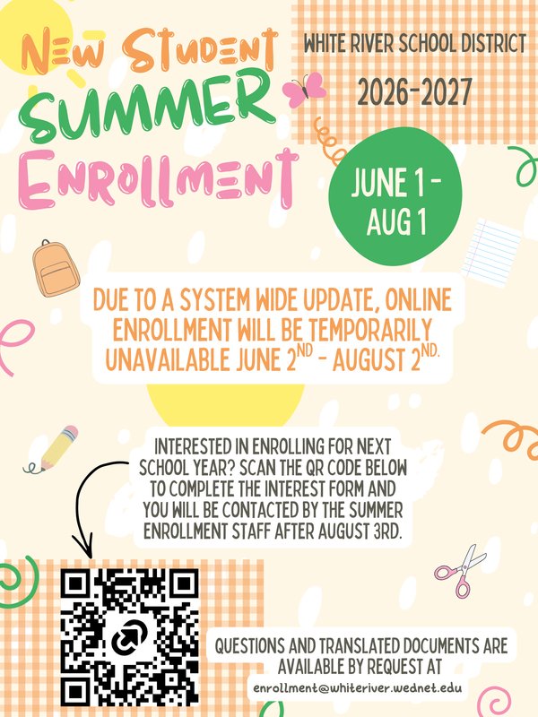 Summer Enrollment Flyer