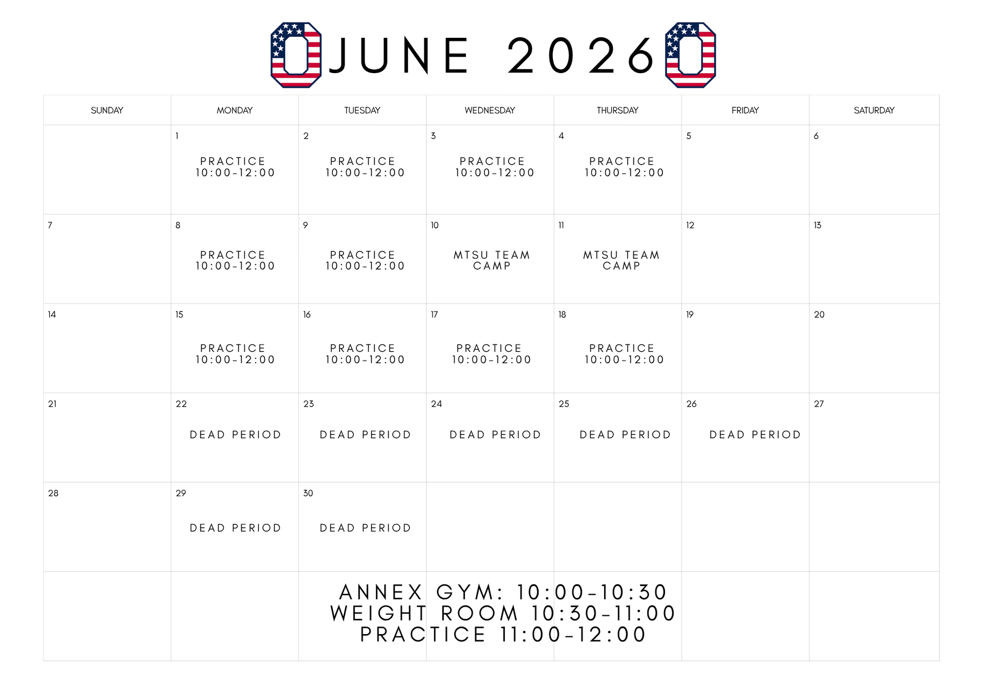 June