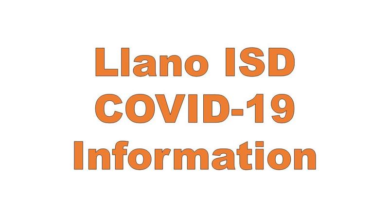 Llano ISD - COVID-19 Information Featured Photo