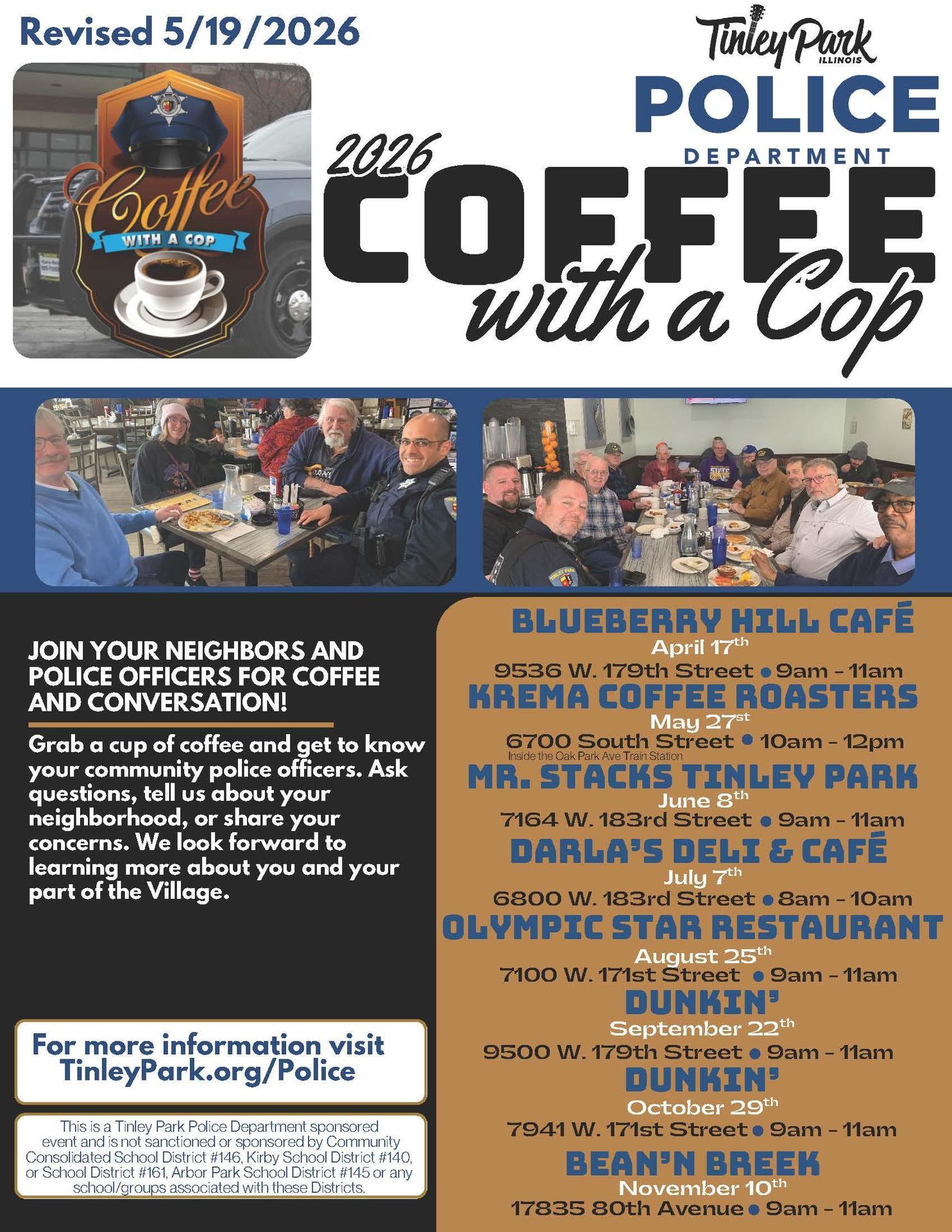 Coffee with a cop