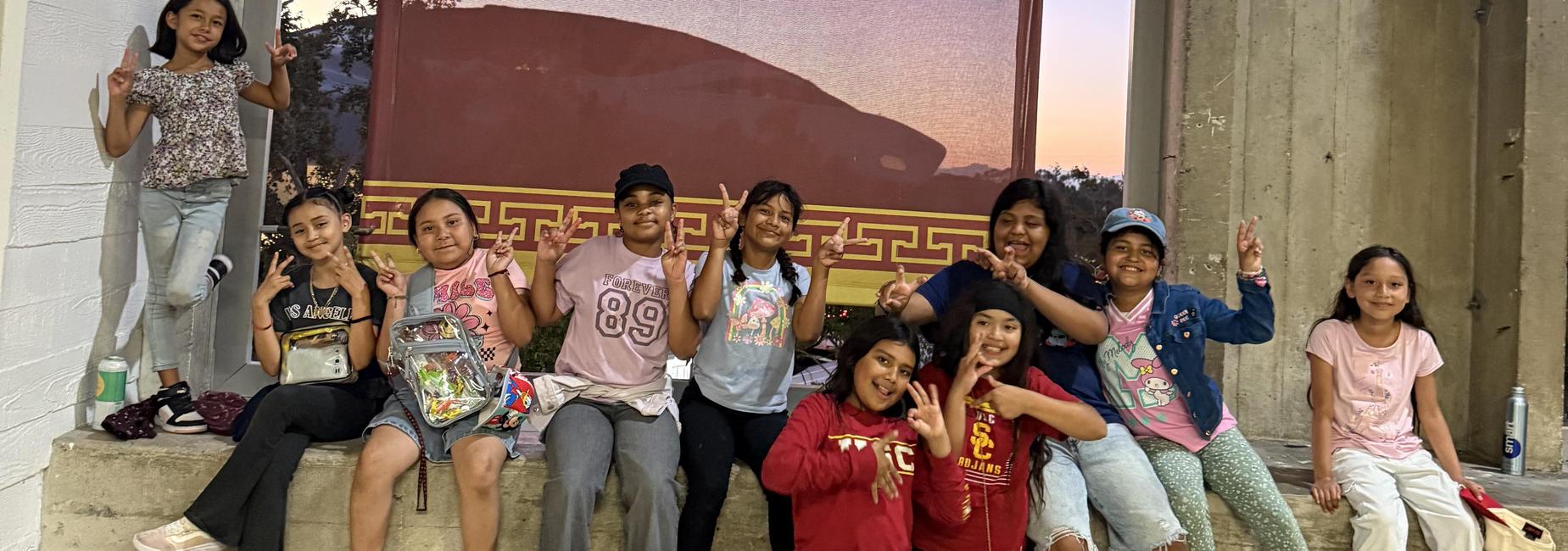 Ascot Elementary at the USC versus Georgia Southern University at the LA Coliseum, Saturday, September 6, 2025