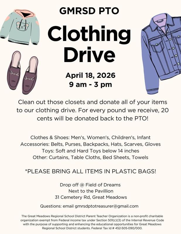 Clothing Drive