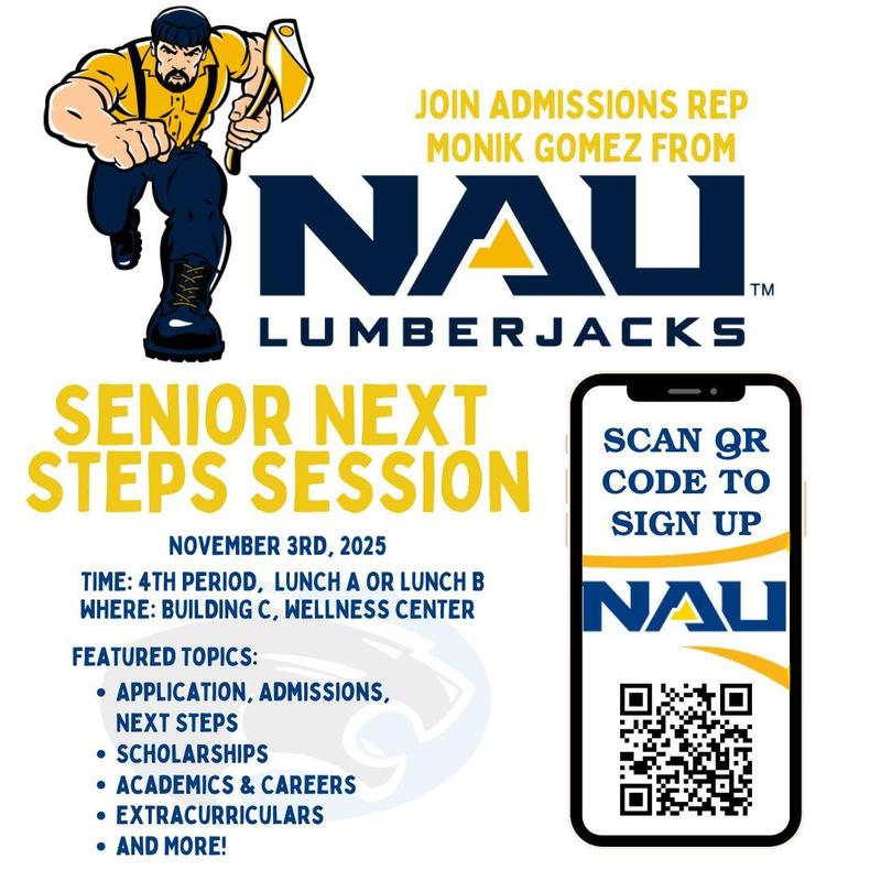 flyer with info about NAU workshop