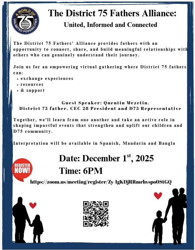 The District 75 Fathers’ Alliance