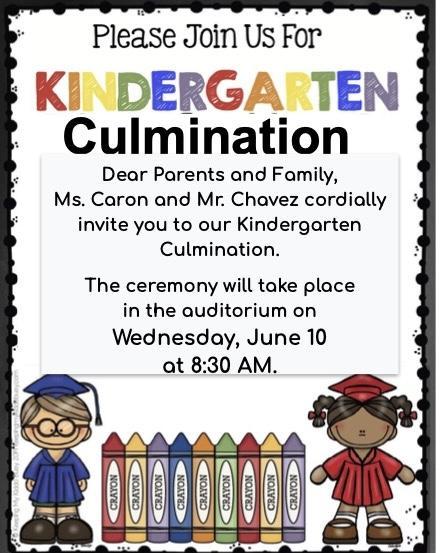 Culmination Invitation