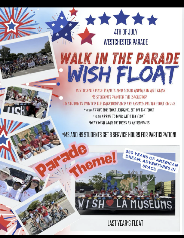 Blast Off with WISH at the Westchester 4th of July Parade! Featured Photo