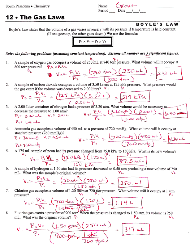 AP Chemistry Answers ELAINE BERMUDEZ Nathaniel Narbonne High School