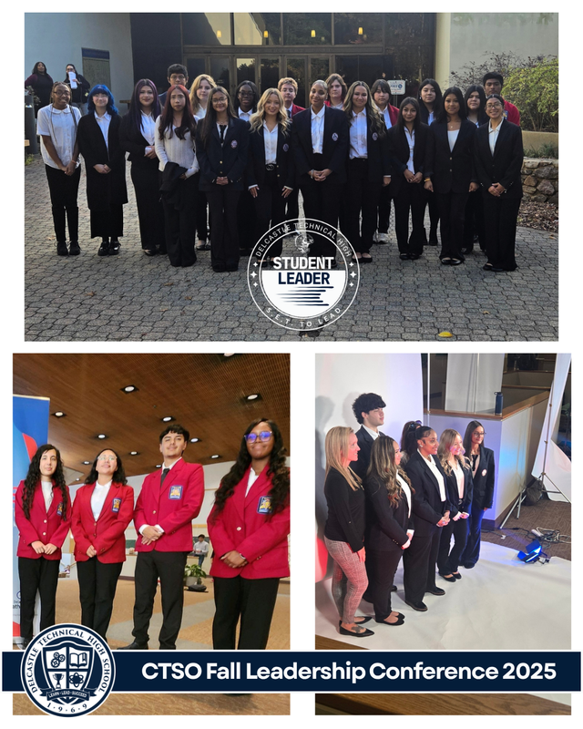Delcastle Student Leaders Attend Fall CTSO Leadership Conference | SkillsUSA, HOSA, EdRising, BPA, DECA