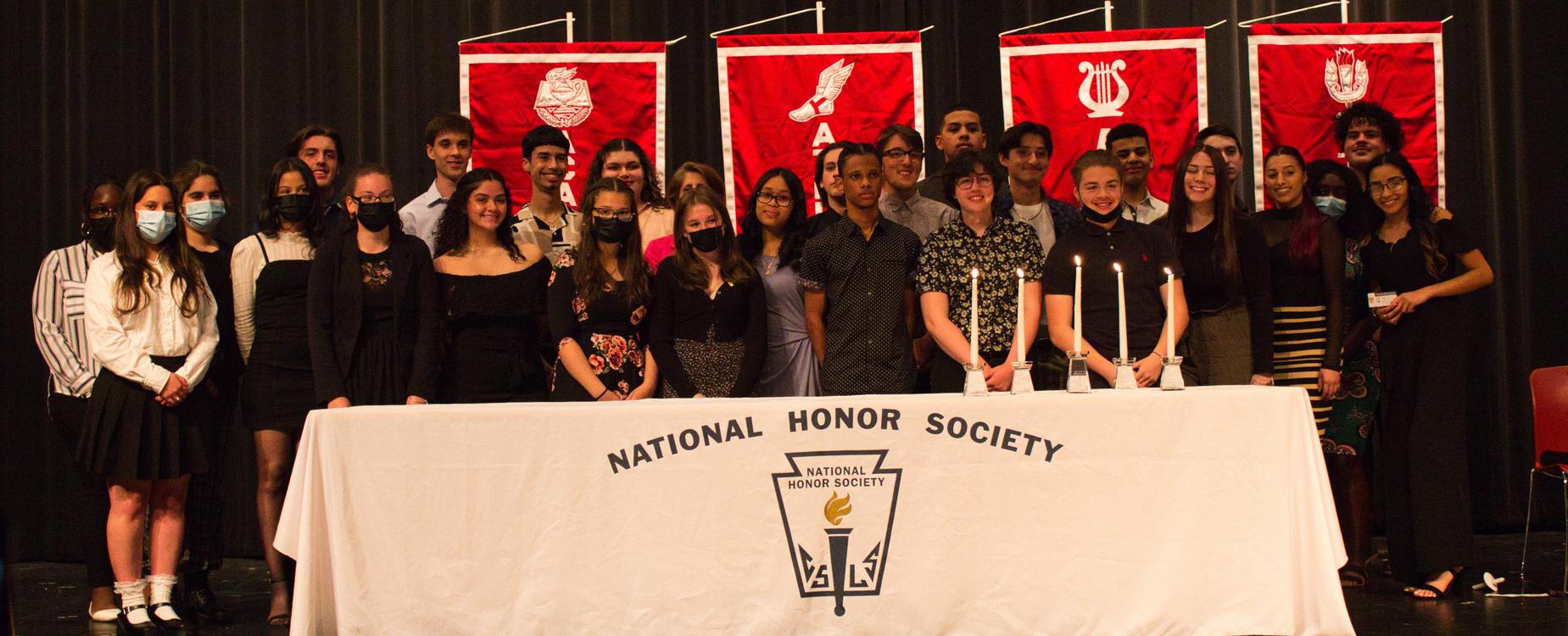 National Honor Society members