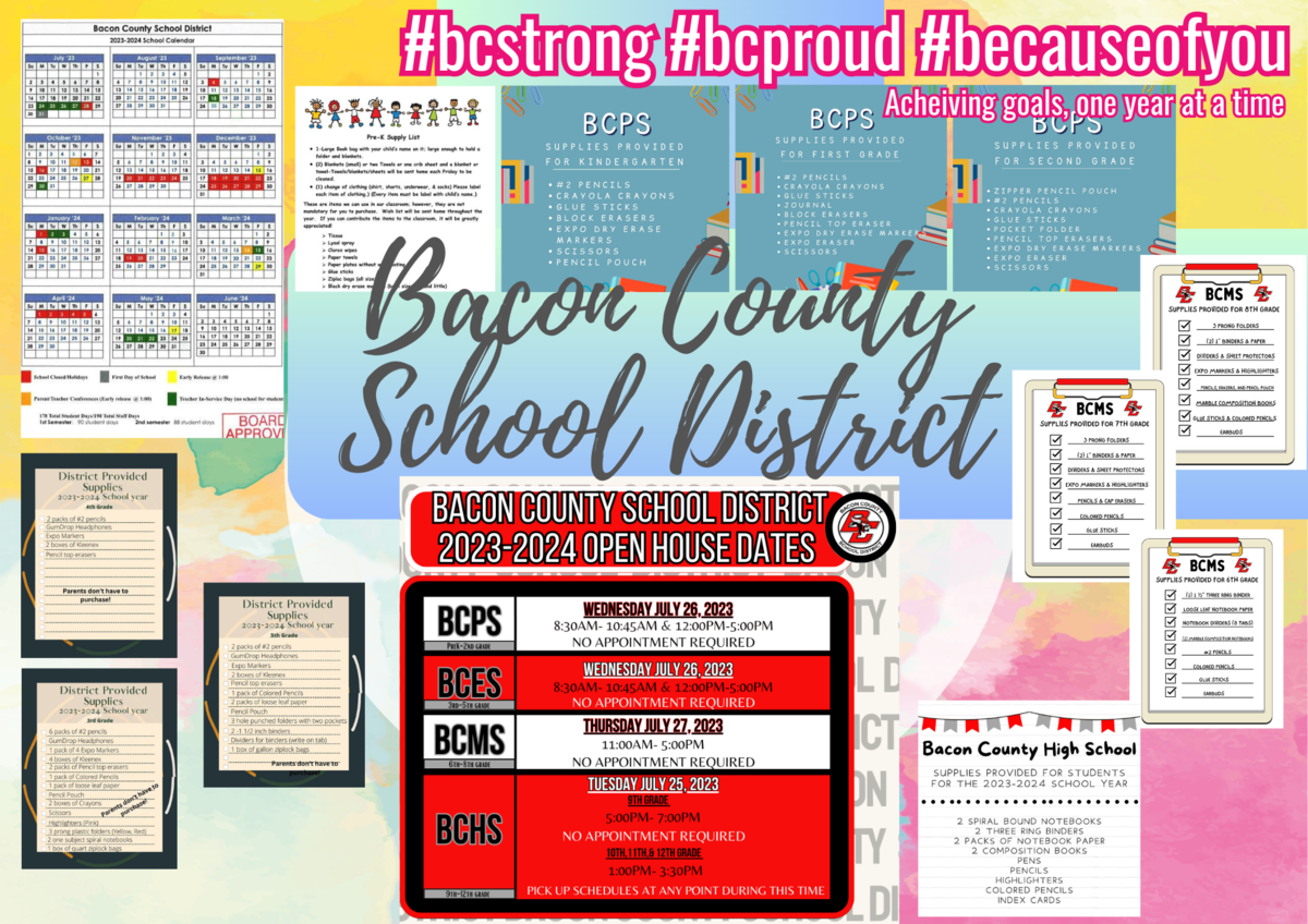 Preparing for an awesome school year at BCSD! | Bacon County School District Preparing for an awesome school year at BCSD! | Bacon County School District