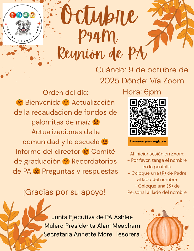 P94M PA meeting - Spanish