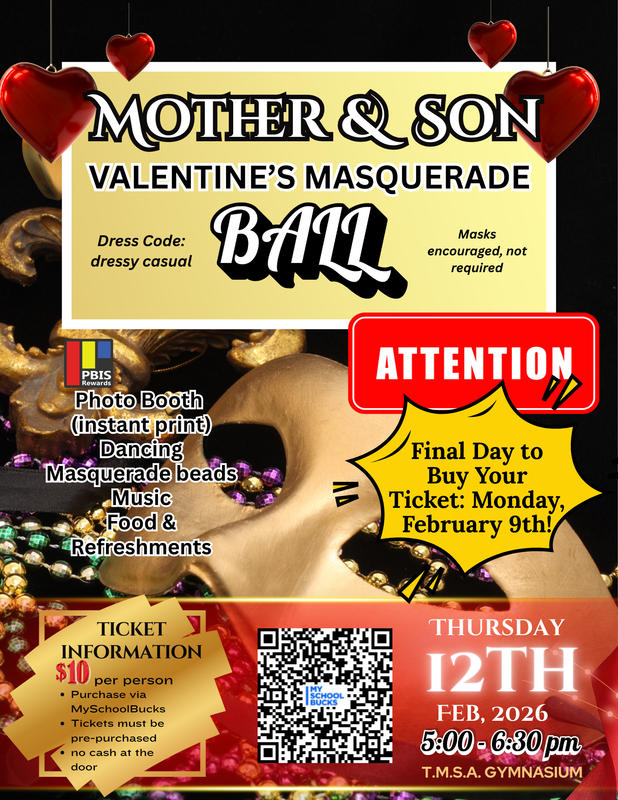 P.B.I.S Presents 'Mother & Son Valentine’s Masquerade Ball" Featured Photo