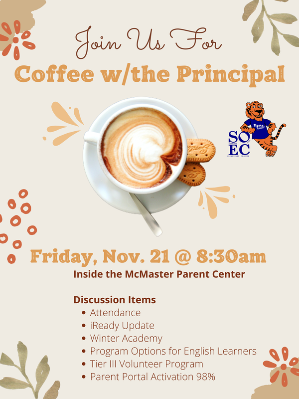 Coffee with the Principal Featured Photo