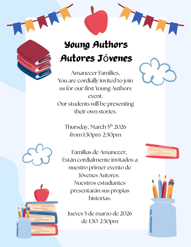 Young Authors Event